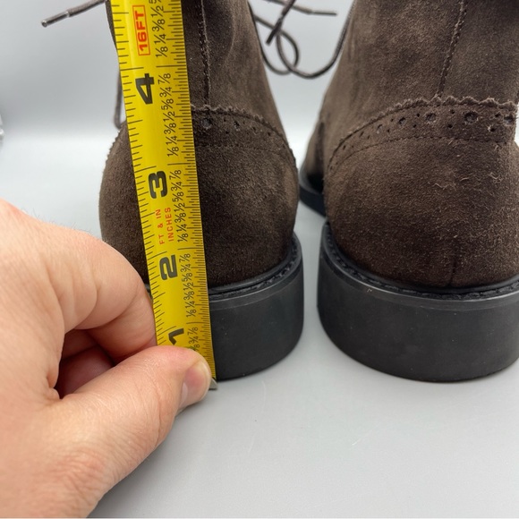 Antonio Bossi Oxfords Men’s Size 8.5 US/ 42 EU Brown Suede Leather (Damaged) - Picture 5 of 15